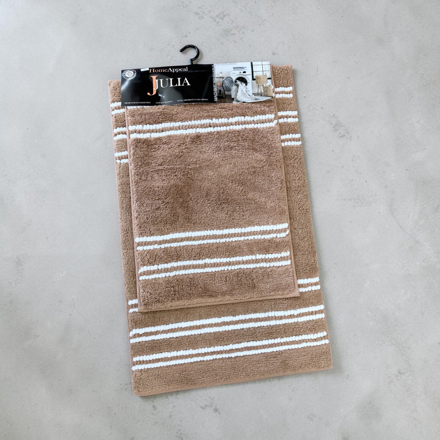 2 Piece Bath Rugs Set
