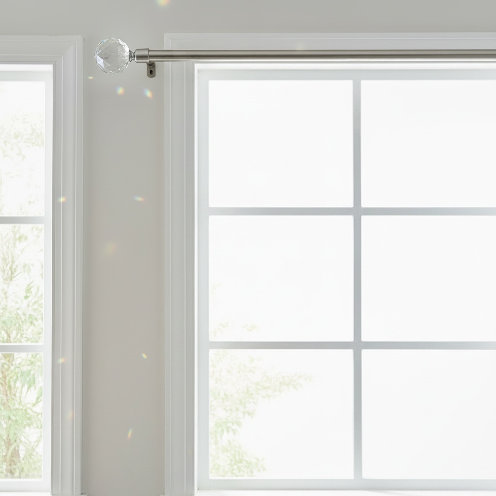 Silver Curtain Rods