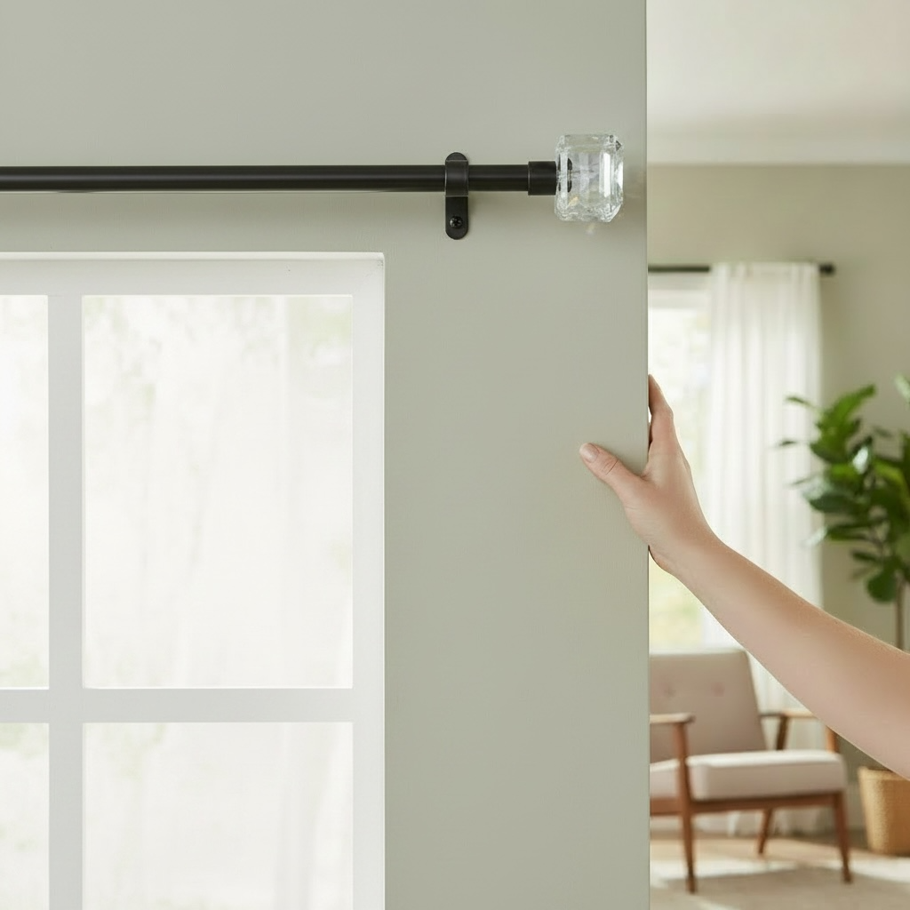 Black Curtain Rods