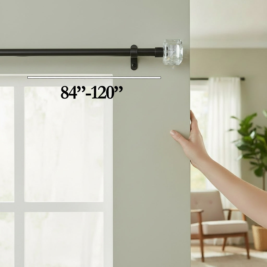 Black Curtain Rods