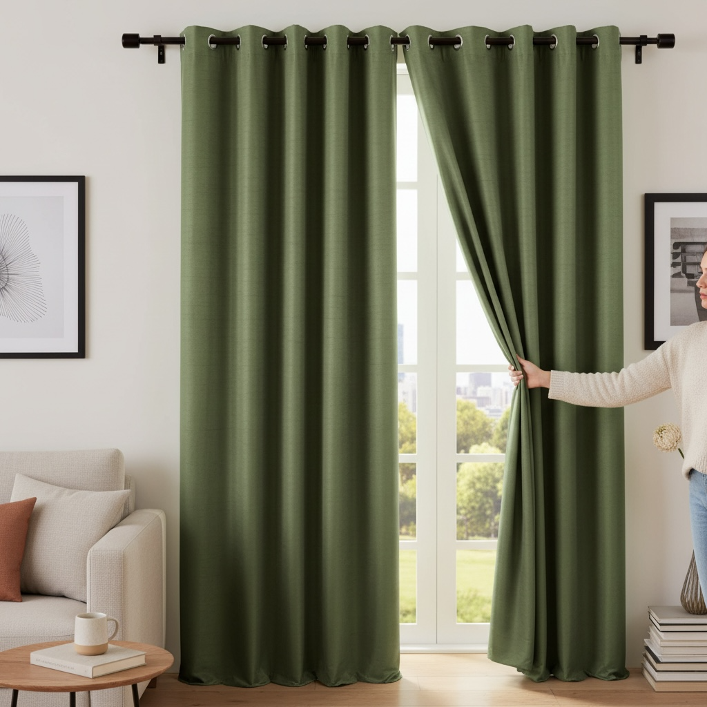 Silk Curtians 84"