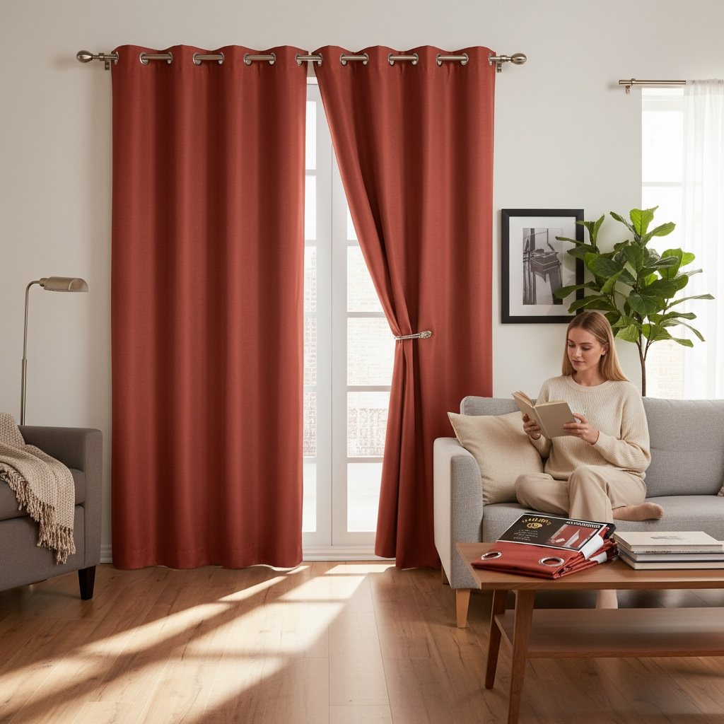 Silk Curtians 84"
