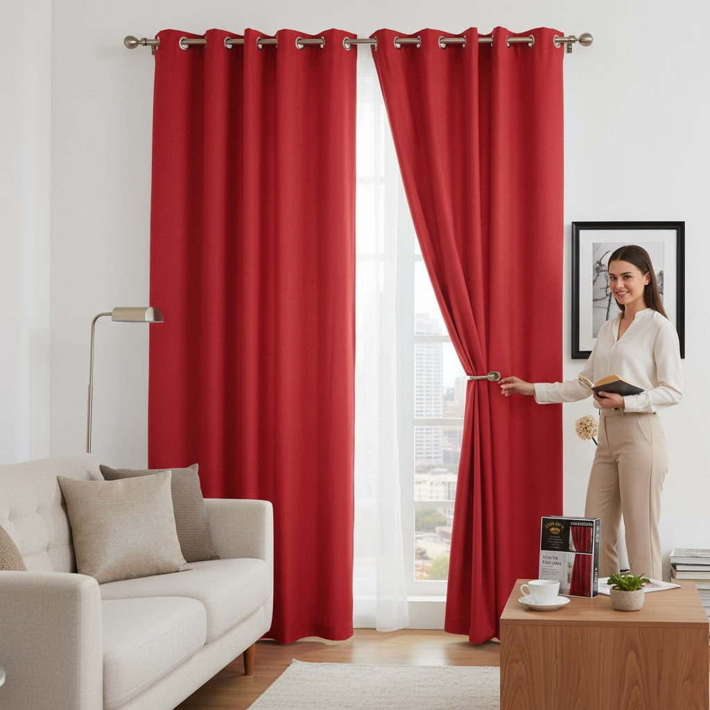 Silk Curtians 84"