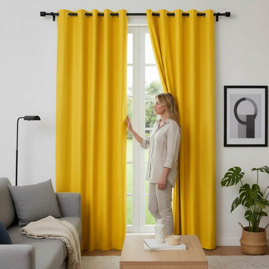 Silk Curtians 84"