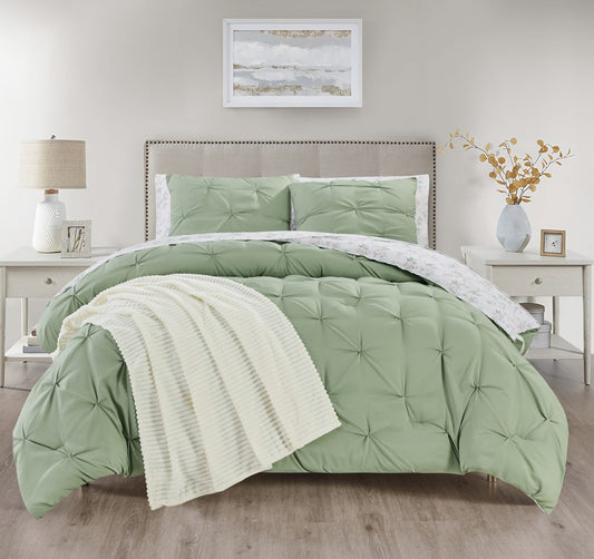 King size reversable comforter set 8 piece