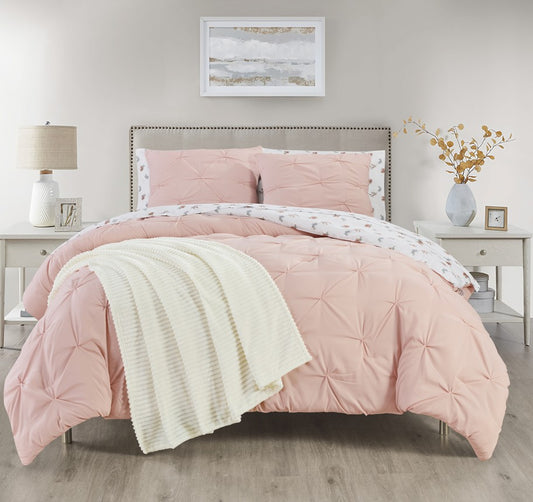 King size reversable comforter set 8 piece