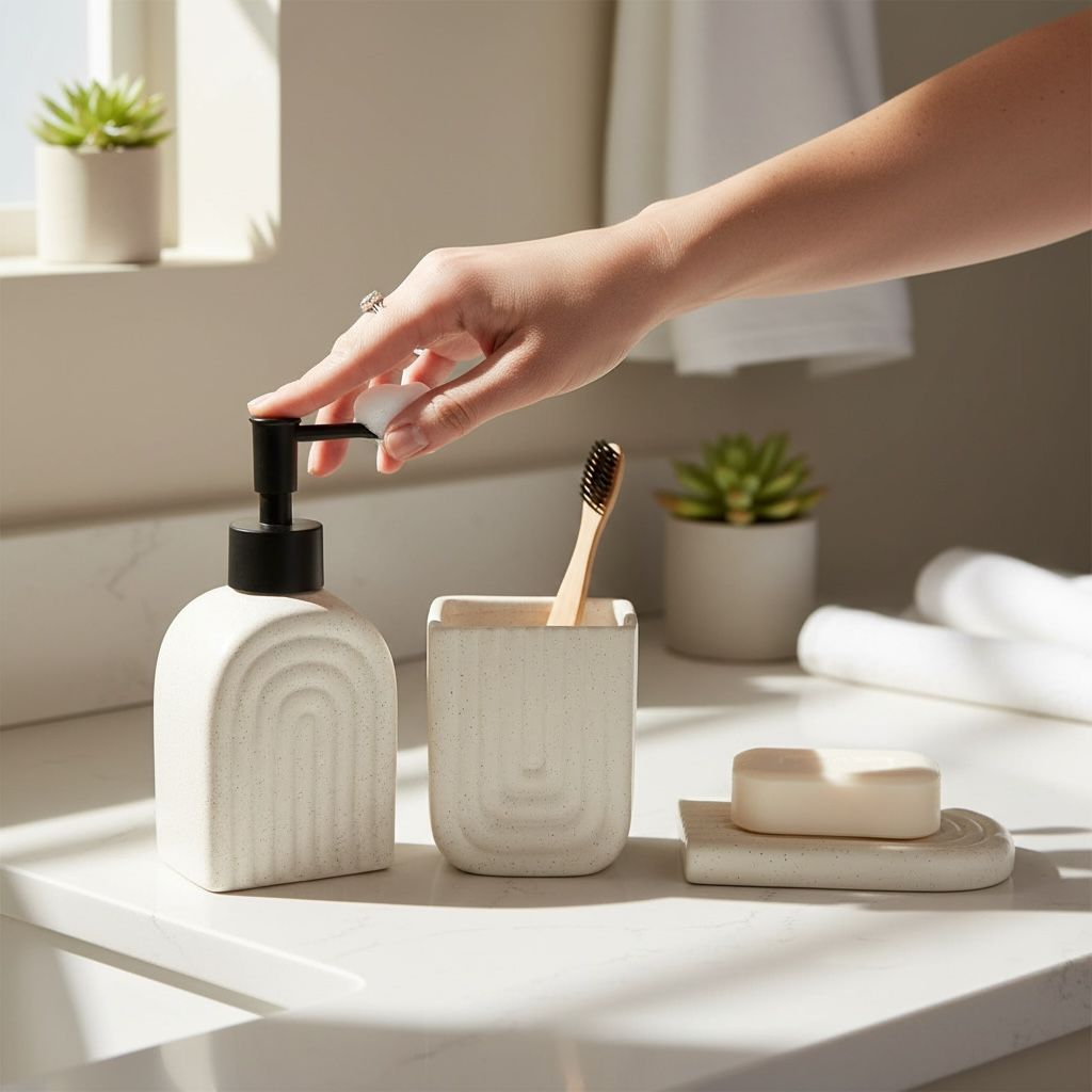 3 Piece Bathroom Accessories