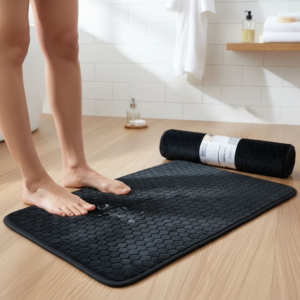 Foam Bathroom Rug 18x30"