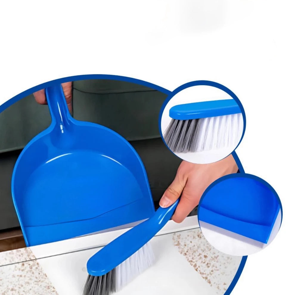 Dustpan with Hand Broom