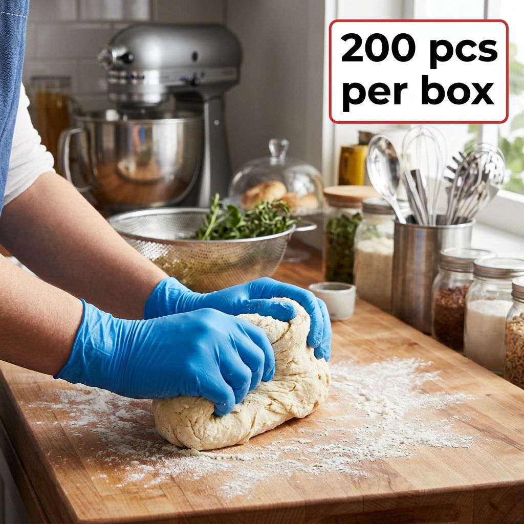 200 Pack Rubber Gloves