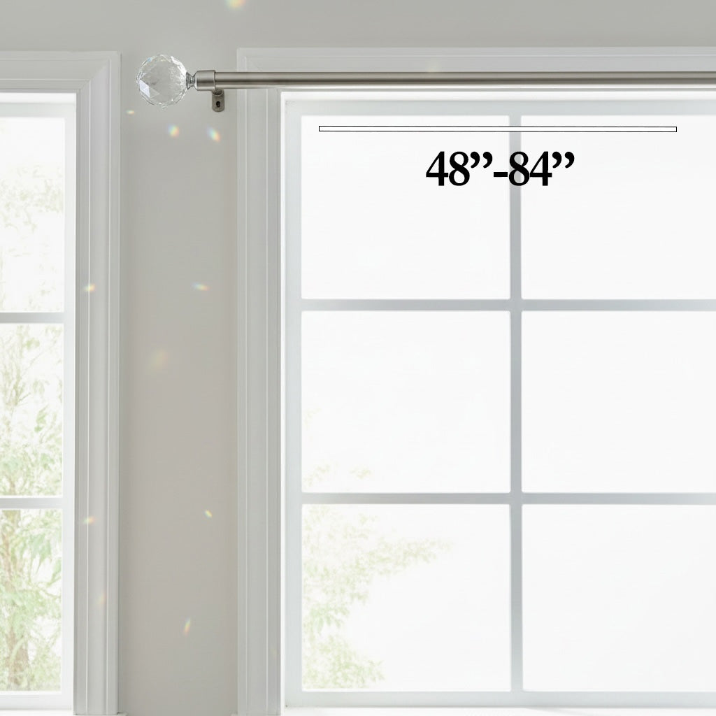 Silver Curtain Rods
