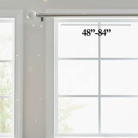 Silver Curtain Rods