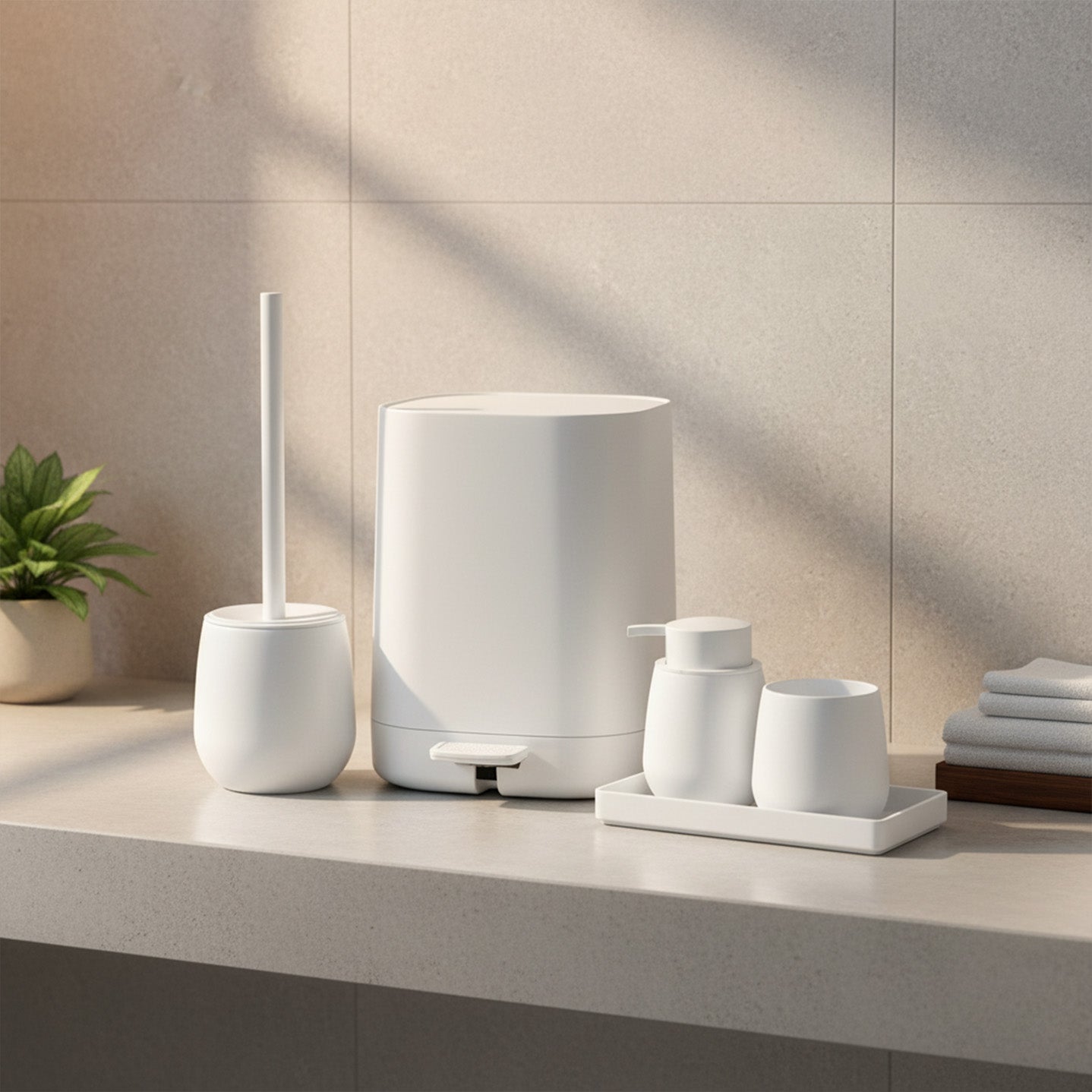 Bathroom Dustin Set 5 Piece